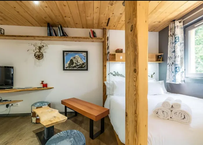 Apartment Small Haven Of Peace With Mont-blanc View *